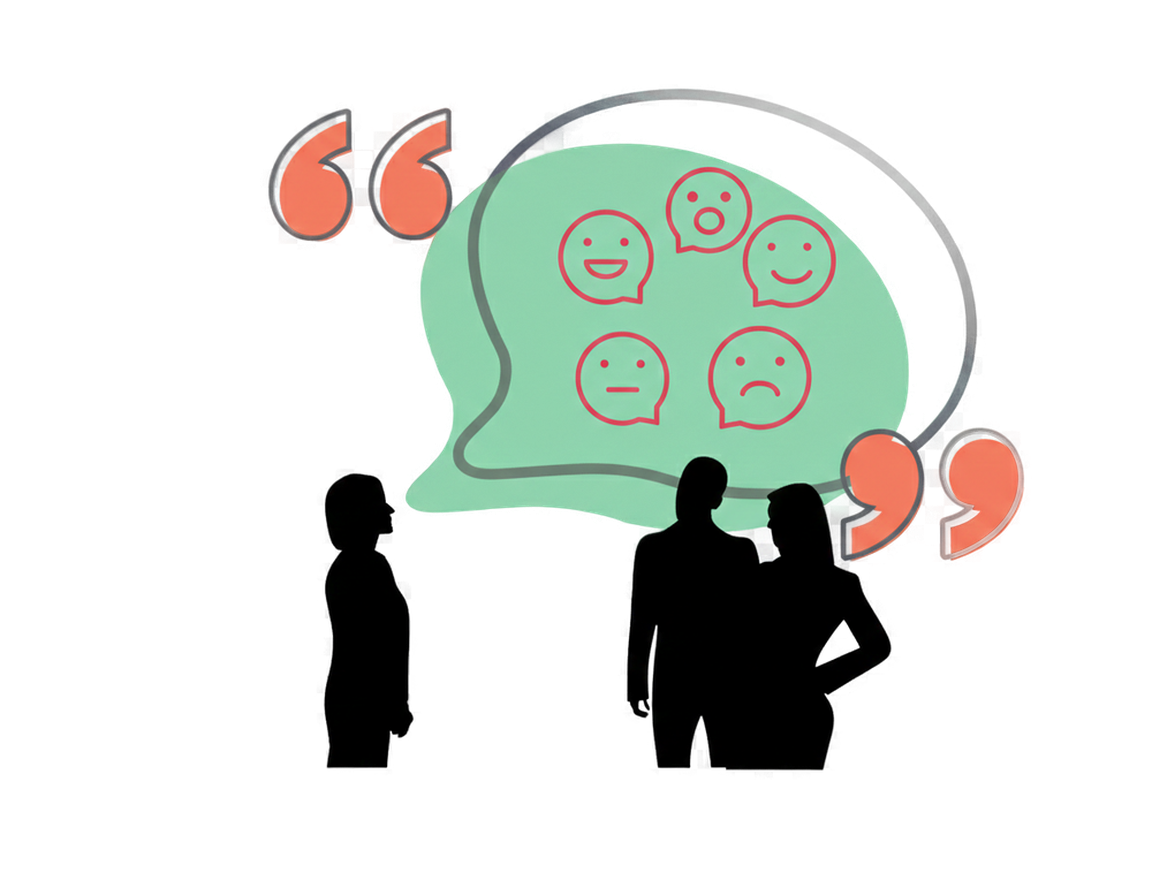 Team communicating and collaborating